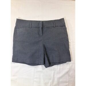 The Limited Womens Shorts Size‎ 6 Black White Polka Dot Career Casual